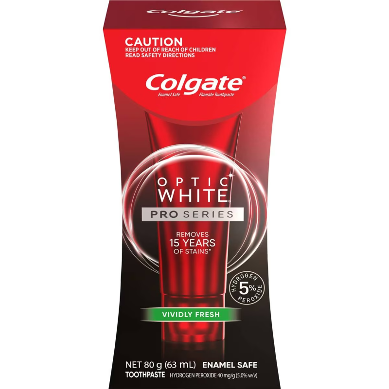 Colgate Optic White Pro Series Premium Whitening Toothpaste 80g