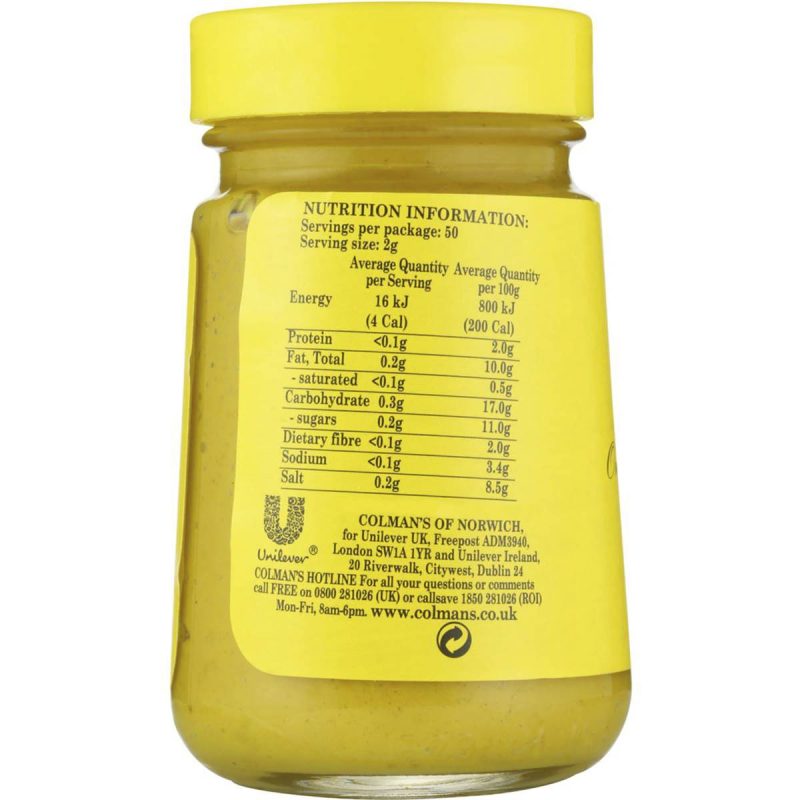 Colmans Original English Mustard 100g