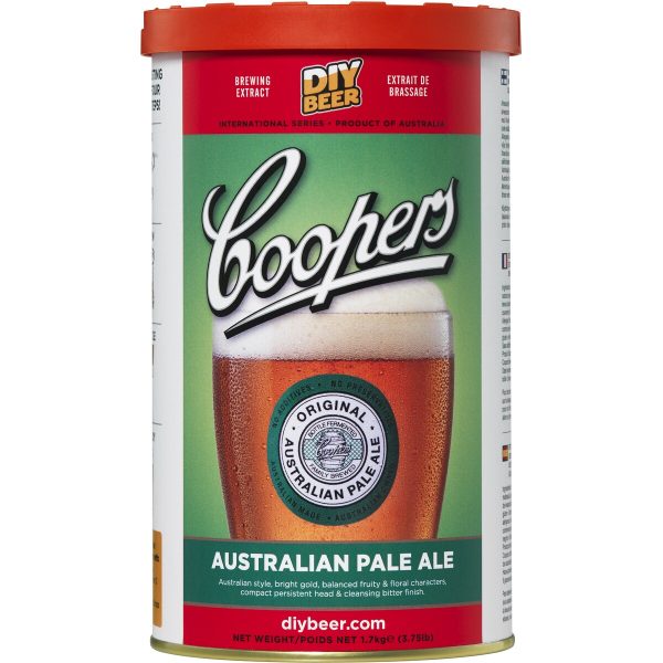 Coopers DIY Home Brew Beer Australian Pale Ale 1.7kg