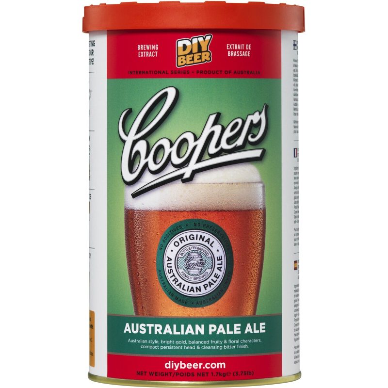 Coopers DIY Home Brew Beer Australian Pale Ale 1.7kg