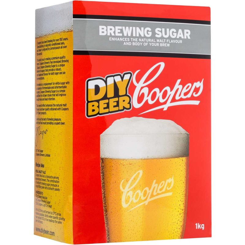 Coopers DIY Home Brew Beer Brewing Sugar 1kg