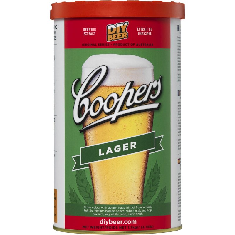 Coopers DIY Home Brew Beer Lager 1.7kg