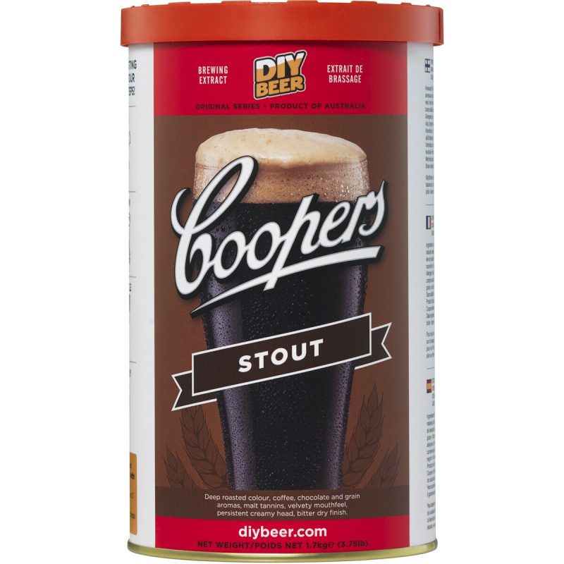 Coopers DIY Home Brew Beer Stout 1.7kg