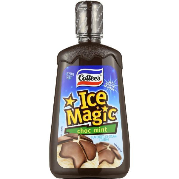 Cottees Ice Magic Mint Chocolate 220g