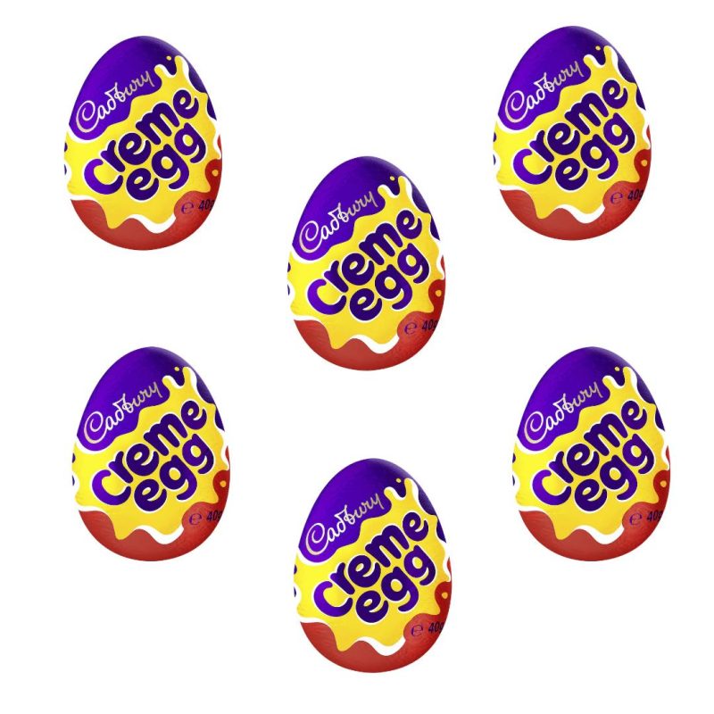 Cadbury Creme Egg Chocolate Easter Egg 40g X 6 Eggs