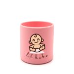 Lil Bubs Baby Feeding Bowls Bib Gift Box Set Pink