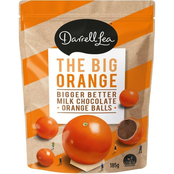 Darrell Lea Bb's Chocolate Orange Milk Chocolate Balls 185g