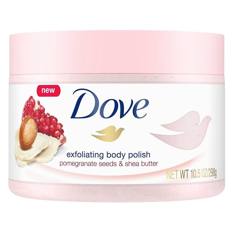 Dove Exfoliating Body Scrub Pomegranate & Shea Butter Cream 225ml
