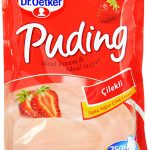 Dr Oetker Strawberry Pudding Mix Cilekli 150g