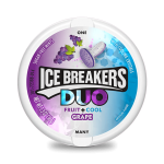 Ice Breakers Duo Grape Flavour Tub 42g X 2 Tubs