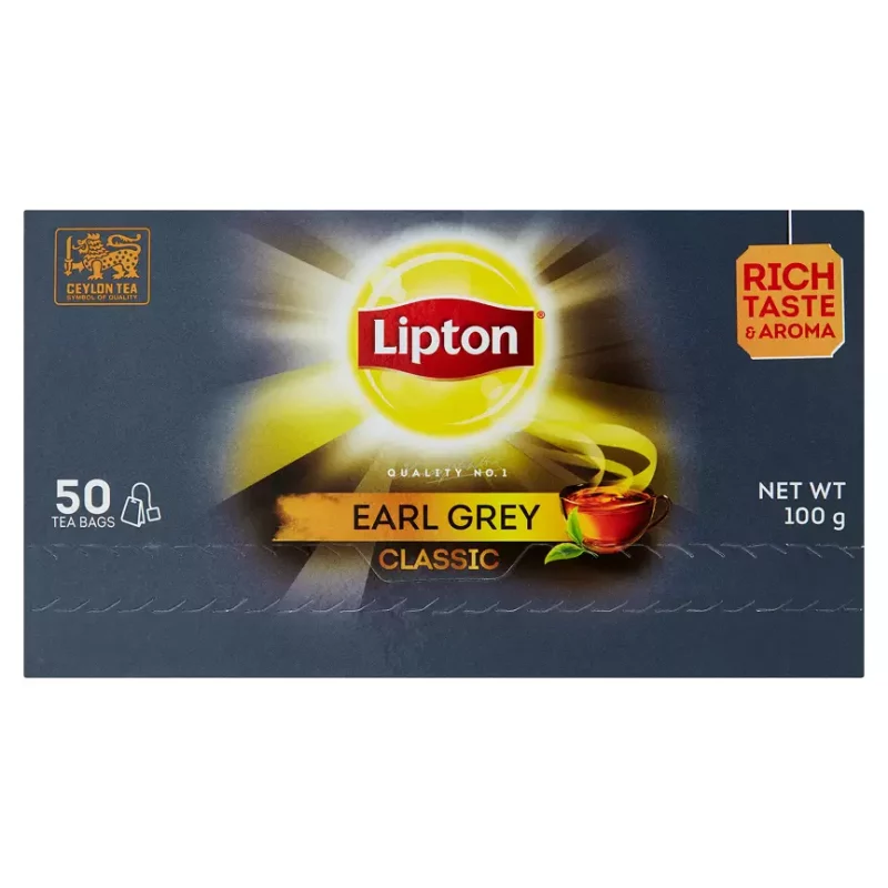 Lipton Earl Grey tea bags 50 pack