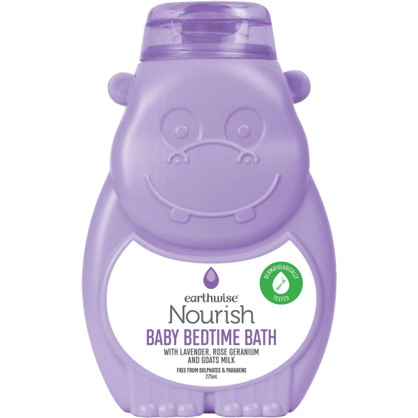 Earthwise Nourish Baby Bedtime Bath 275ml