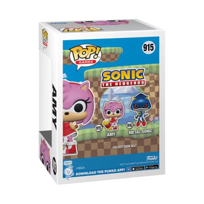 Sonic the Hedgehog Amy Rose Pop! Vinyl Figure