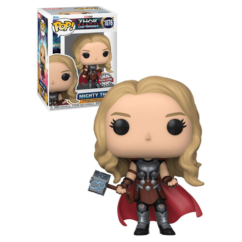 Thor 4 Love and Thunder Mighty Thor No Helmet Metallic Pop! Vinyl
