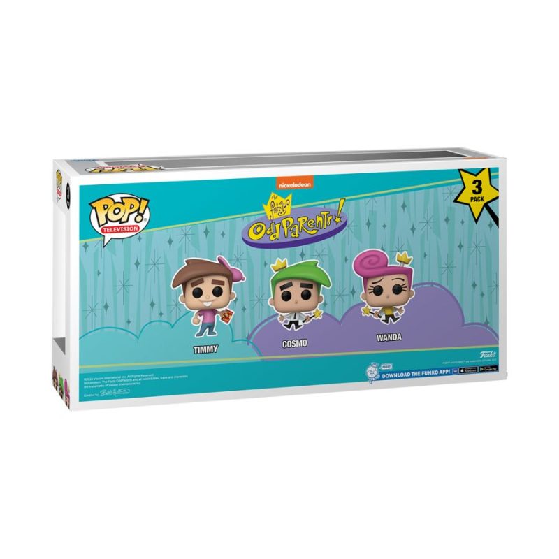 Fairly Odd Parents Timmy Cosmo Wanda SDCC 2023 Pop! Vinyl