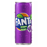 Fanta Grape Soda Soft Drink Can 320ml
