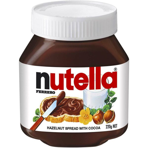 Ferrero Nutella Chocolate Hazelnut Spread - 220g