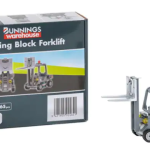 Bunnings Warehouse Forklift Blocks Model Toy Figure for Kids