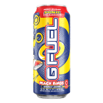 G Fuel Sonic Peach Rings Performance Energy Drink Can 473ml
