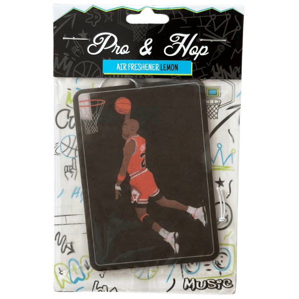 Pro & Hop NBA Michael Jordan Dunk Lemon Car Air Freshener