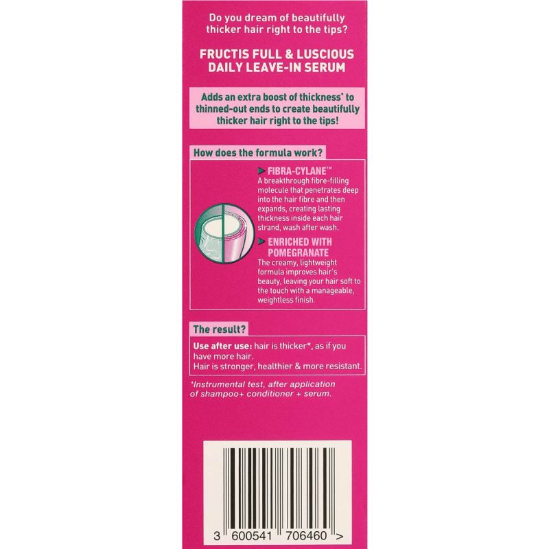 Garnier Fructis Daily Hair Serum Full and Luscious 50ml