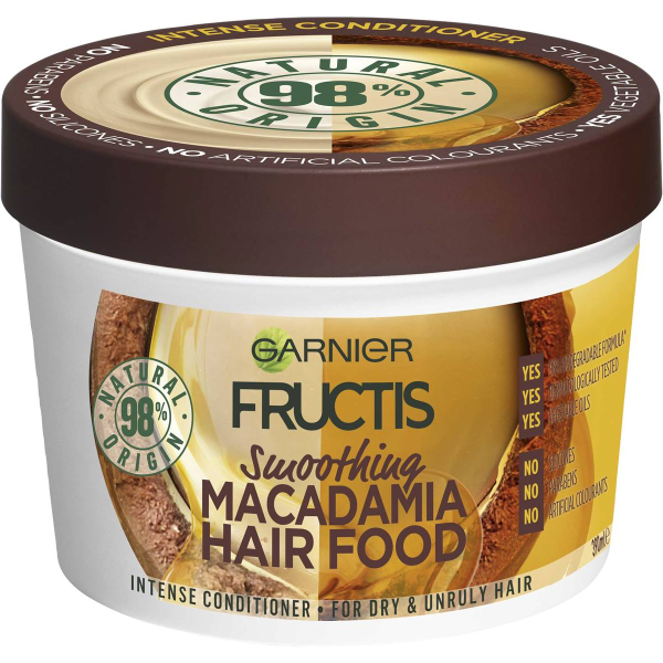 Garnier Fructis Hair Food Smoothing Macadamia 390ml