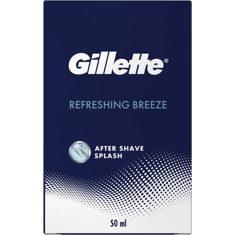 Gillette Aftershave Splash Refreshing Breeze 50ml