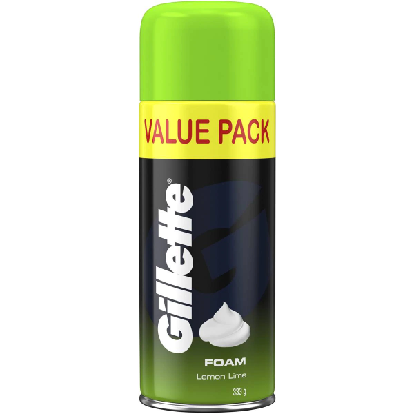 Gillette Shaving Foam Lemon Lime 333g