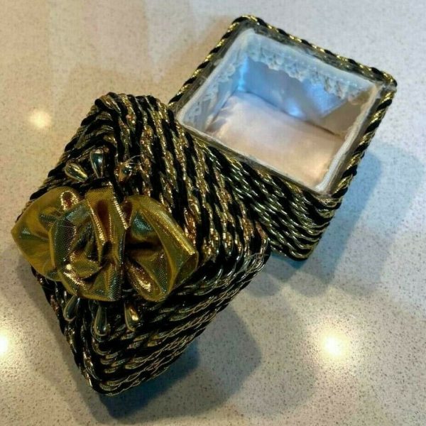 Golden Brown Jewellery Box Storage