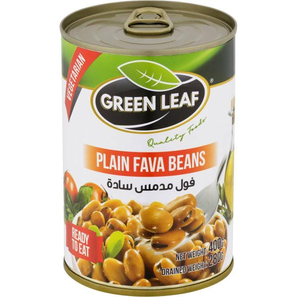 Green Leaf Fava Beans Medammas 400g - Egyptian Foul Mudammas