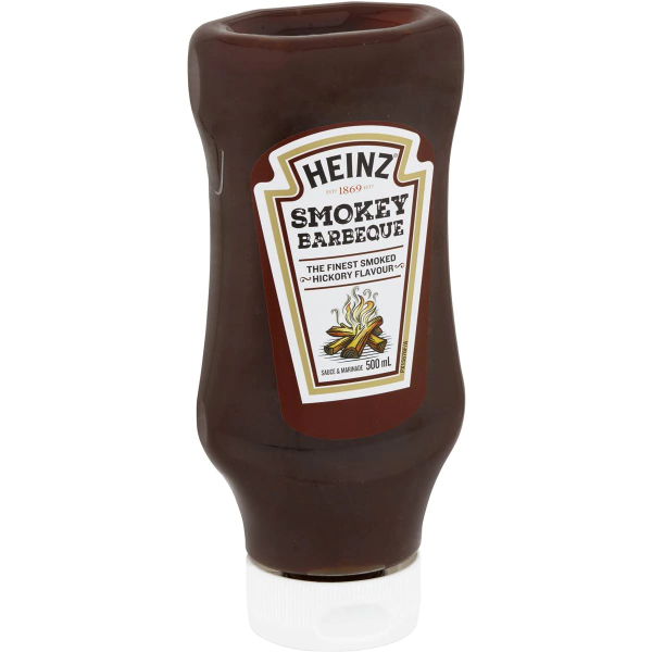 Heinz Smokey BBQ Sauce - Smoked Hickory Flavour 500ml