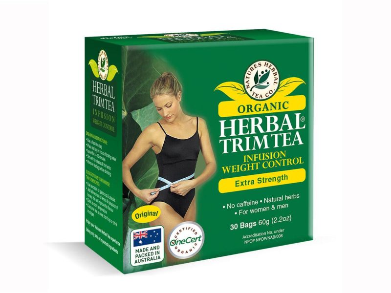 Organic Herbal Weight Control Fat Loss Tea Extra Strength 30 Bags