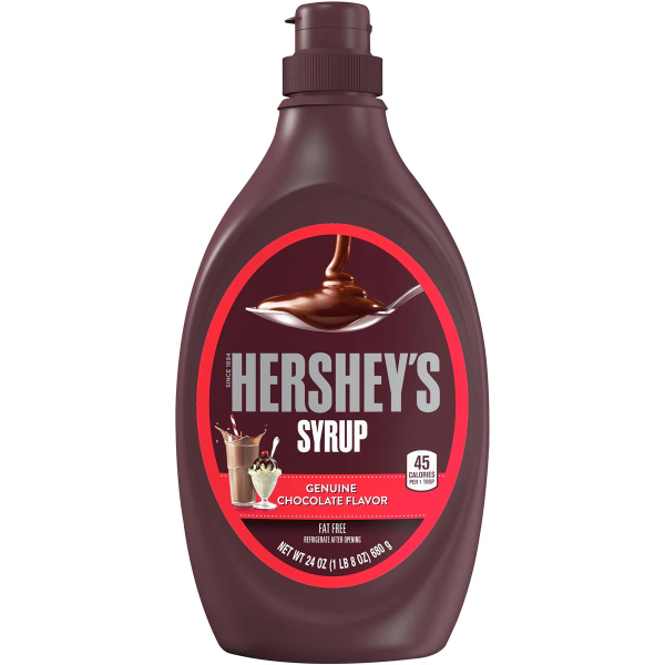 Hersheys Chocolate Syrup Squeeze 680g