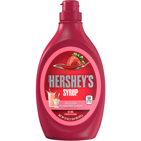 Hersheys Strawberry Syrup 623g