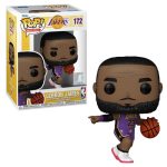 NBA Lakers Lebron James Purple Uniform Pop! Vinyl #172