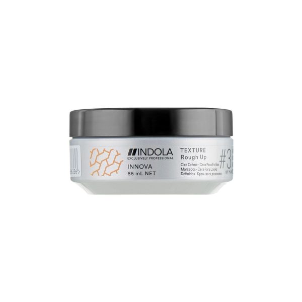 Indola Innova Style Texture Rough Up Hair Wax Hold Tub 85ml