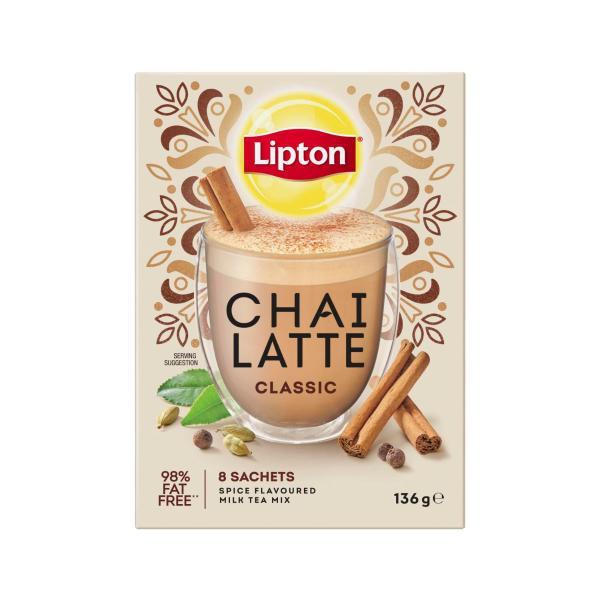 Lipton Chai Latte Classic Drink Sachets 8 Pack