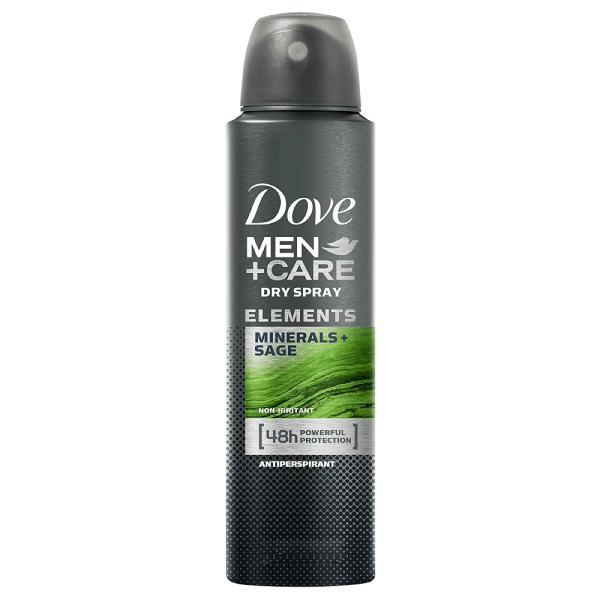 Dove Men Care Minerals Sage Antiperspirant Deodorant Spray 150ml
