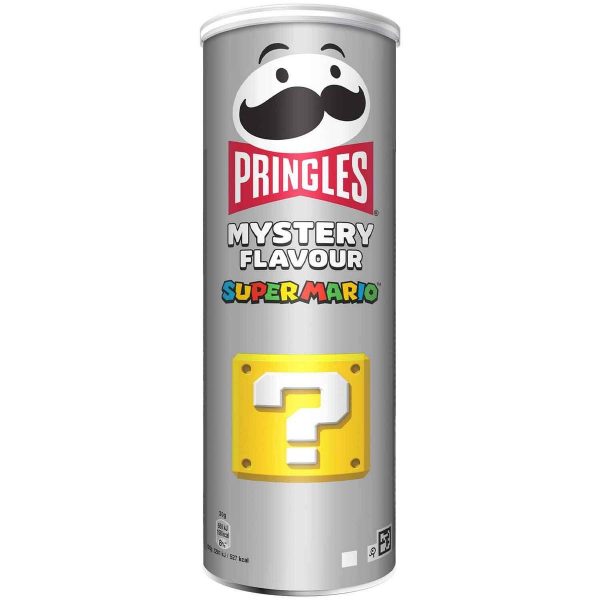 Pringles Mario Mystery Flavour Chips Can 165g