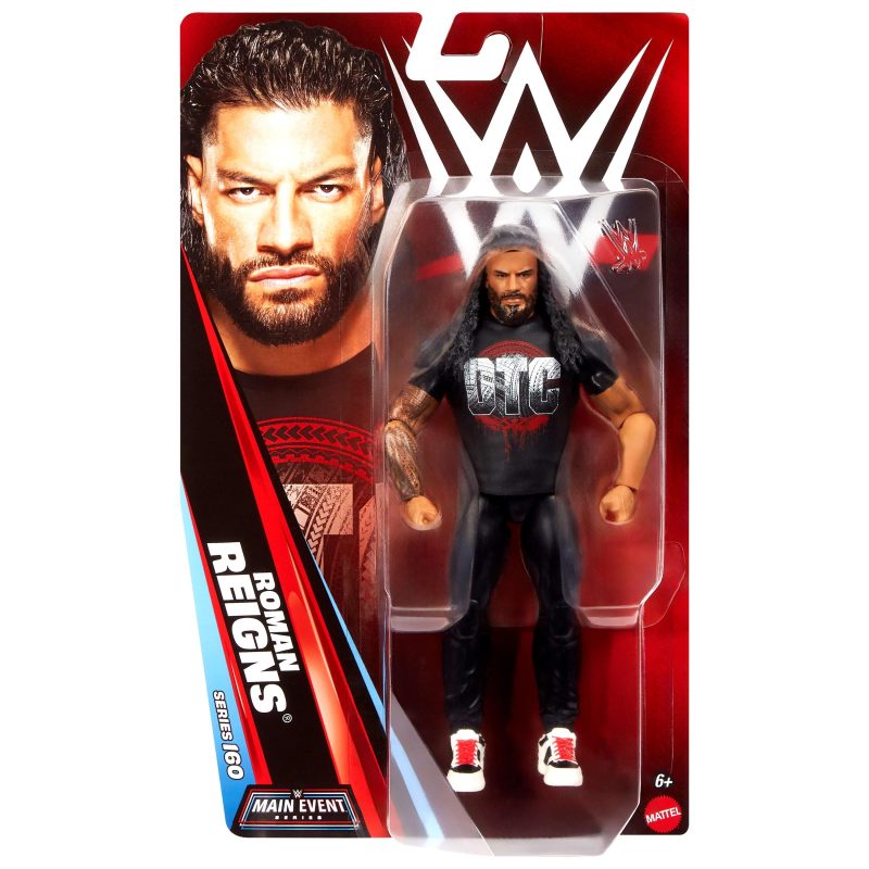 WWE Roman Reigns OTC Mattel Main Event Wrestling Action Figure #160