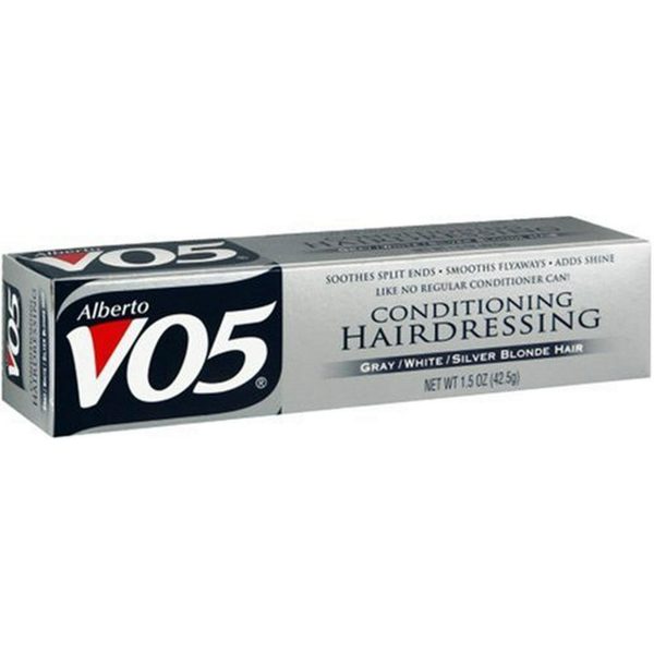 Vo5 Conditioning Hairdressing for Grey White Blonde Hair Tube 43g
