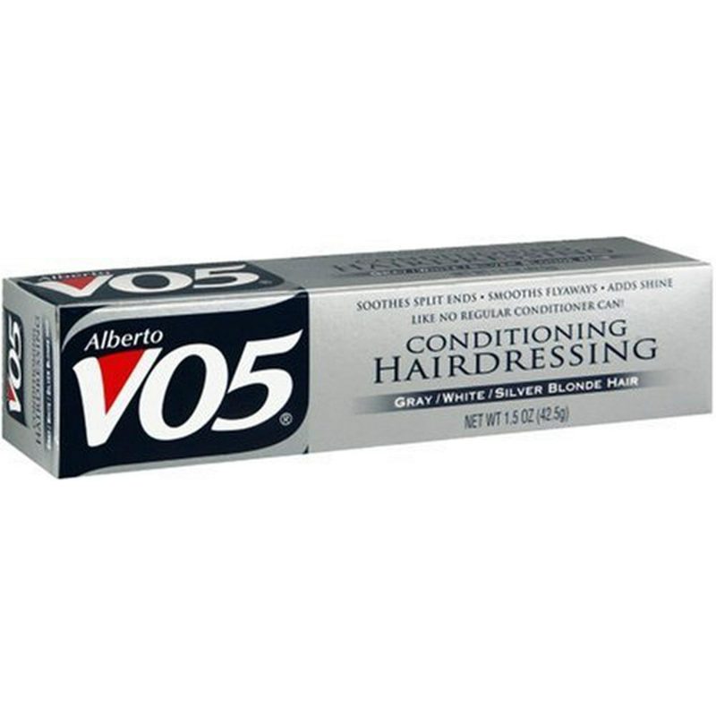 Vo5 Conditioning Hairdressing for Grey White Blonde Hair Tube 43g