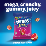 Nerds Juicy Gummy Clusters Strawberry Punch 128g