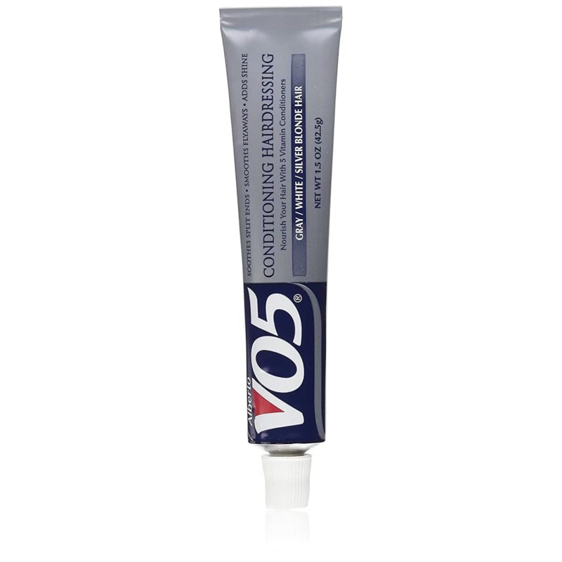 Vo5 Conditioning Hairdressing for Grey White Blonde Hair Tube 43g