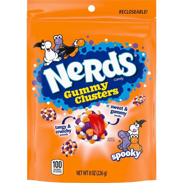Nerds Gummy Clusters Spooky Halloween Bag 227g