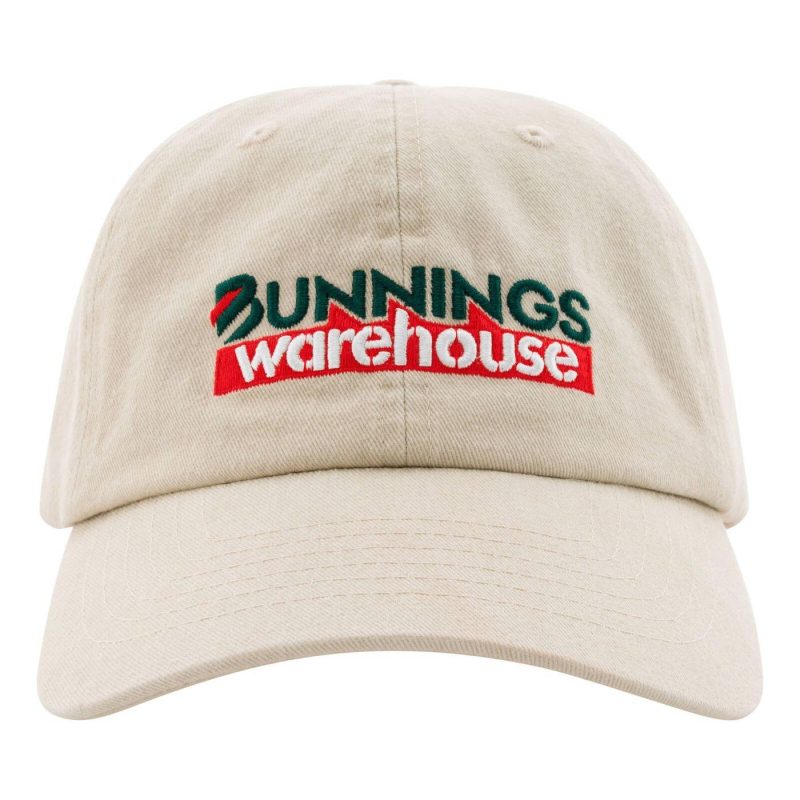 Bunnings Warehouse Beige Cap Hat