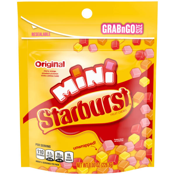 Starburst Original Fruit Mini Chews Pack 226g