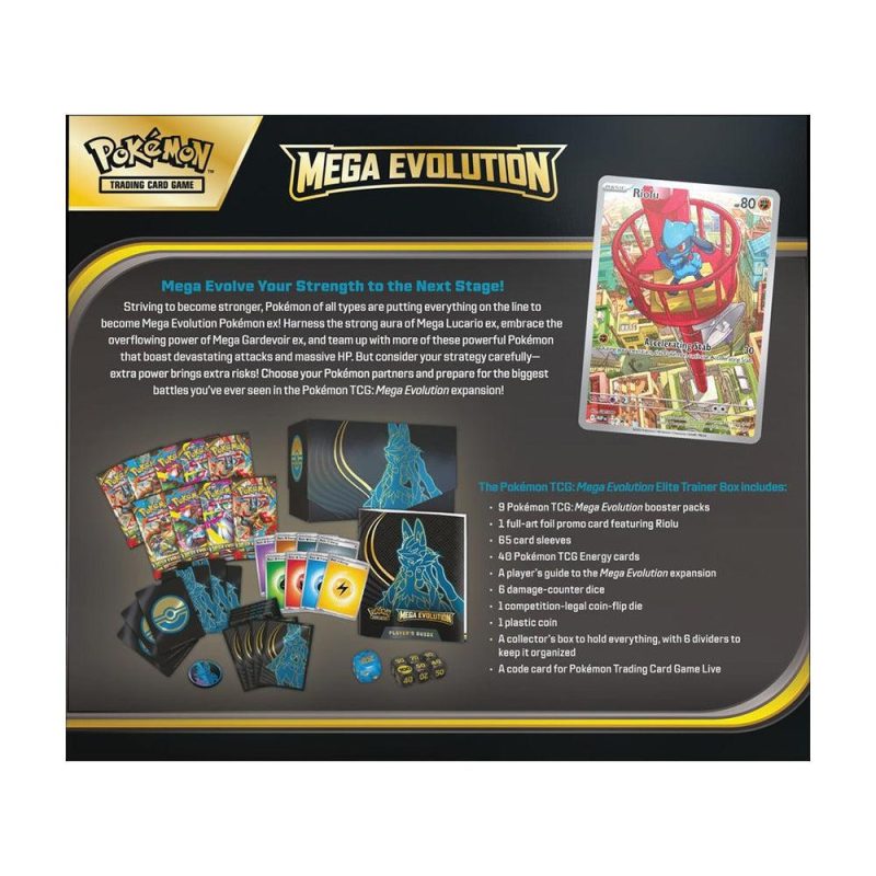 Pokemon TCG Mega Evolution Elite Trainer Box Lucario