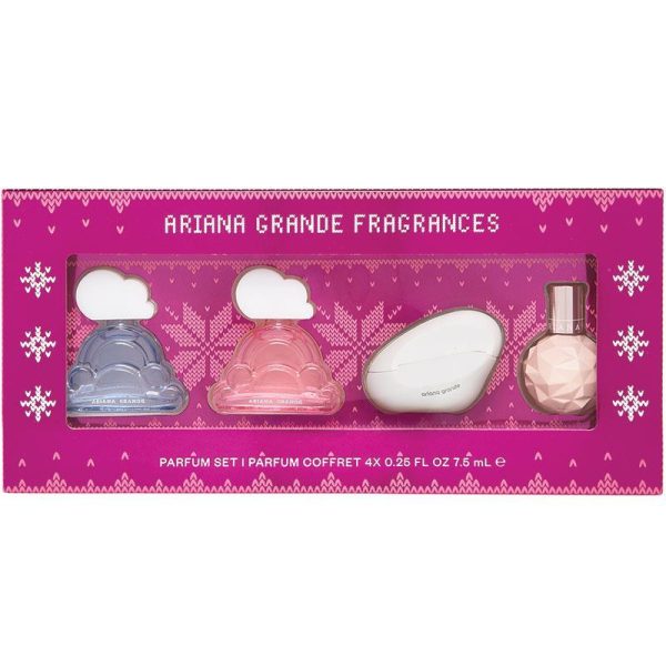 Ariana Grande 4 Piece Miniature Perfume Gift Set 5 x 7.5ml