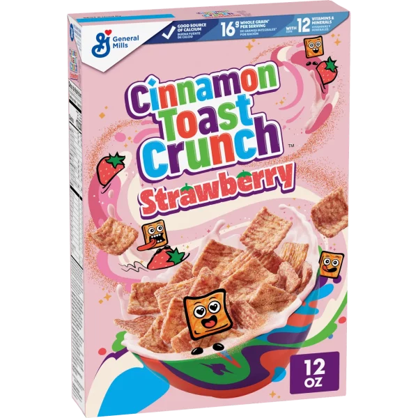 Cinnamon Toast Crunch Strawberry Cereal 390g